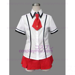 Baka till Test till Shoukanjuu Girl Summer Uniform Cosplay Kostym