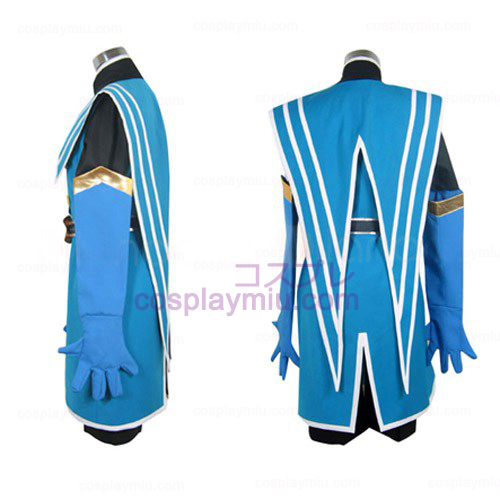 Tales of the Abyss Jade Curtiss Halloween Cosplay Dräkter
