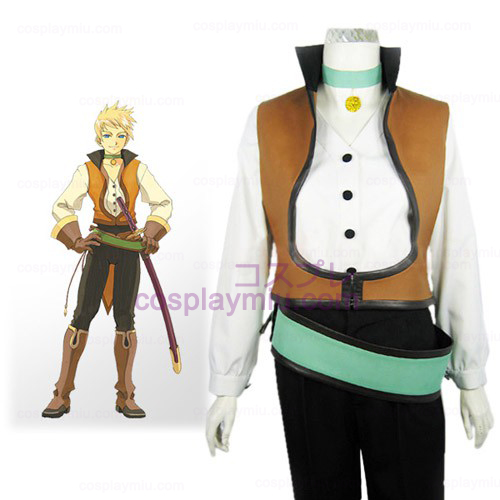 Tales of the Abyss Guy Cecil Halloween Cosplay Dräkter