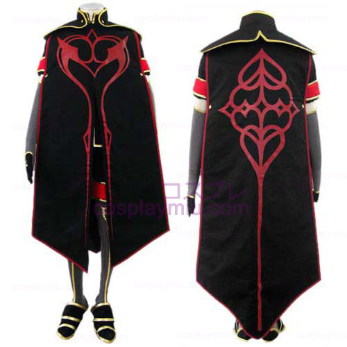 Tales Of The Abyss Asch Cosplay Kostym