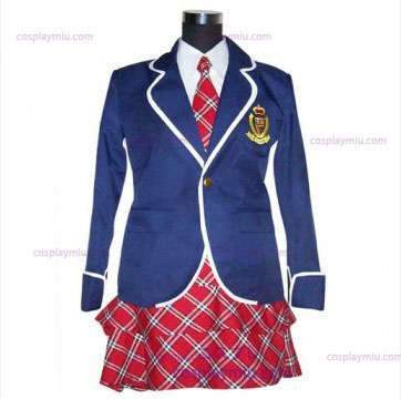Black Butler School Uniform Cosplay Kostym