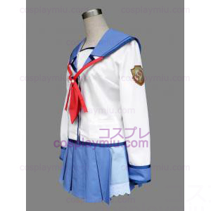 Angel Beats Nakamura Yuri Uniform Cosplay Kostym
