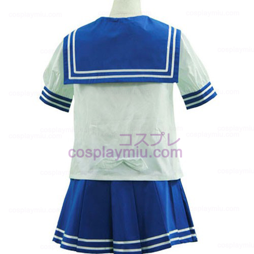 Lucky Star Akira Uniform Duk Cosplay Kostym
