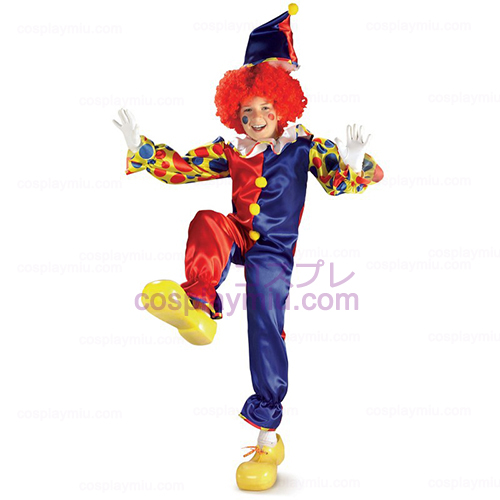 Bubblar Clown Barn Kostym