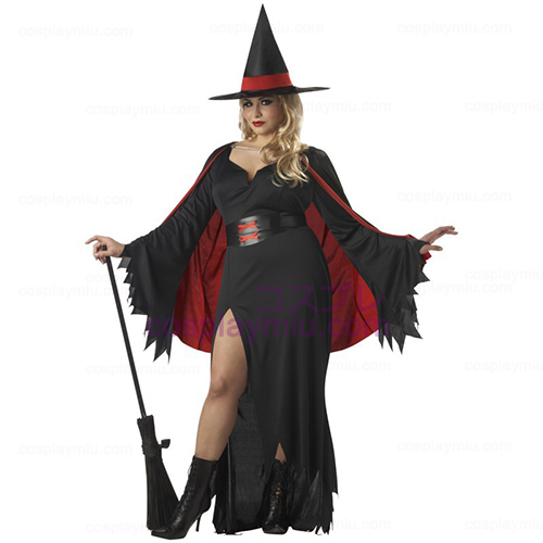 Scarlet Witch Vuxen Plus kostym