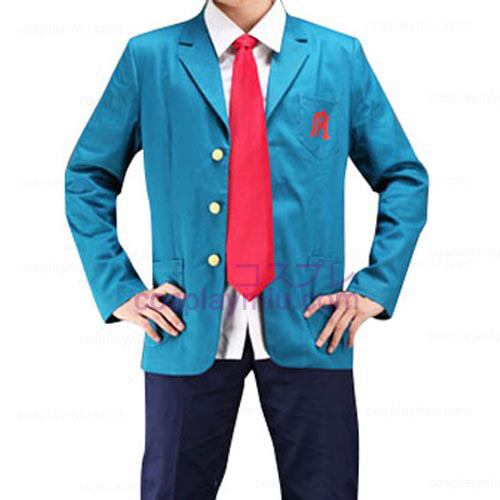 Haruhi Suzumiya Boy uniform Kyon Cosplay Kostym