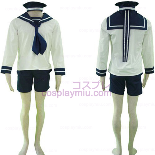 Hetalia Axis Powers N. Italien Sailor Suit Cosplay Kostym