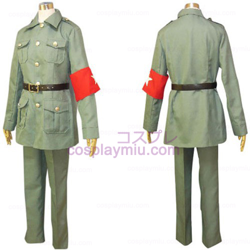 Hetalia: Axis Powers Kina Cosplay Kostym