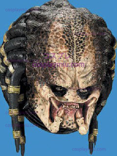 Predator med hjälm Mask