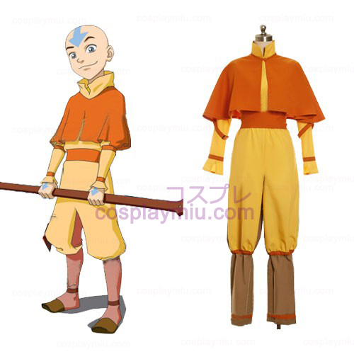 Avatar The Last Airbender Cosplay Aang Kostym