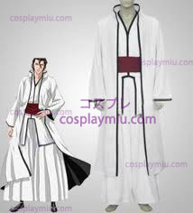 Bleach Sosuke Aizen Cosplay Kostym