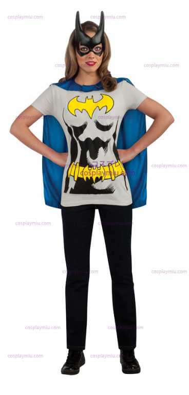 Bat Girl Sexig vuxen skjorta kostym