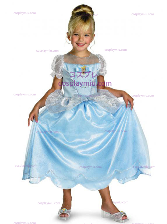 Flicka Cinderella Kostym