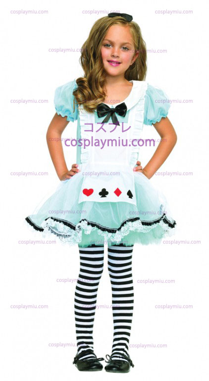 Förtjusande Alice Barn Kostym