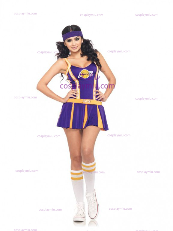 Lakers Cheerleader Adult kostym
