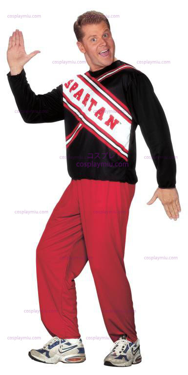 SNL Cheerleader Man Spartan Vuxen Kostym