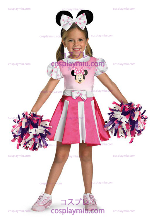 Mimmi Pigg Cheerleader Småbarn och Barn Kostym