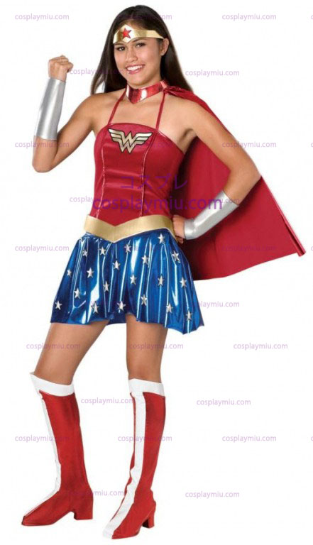 Wonder Woman Teen Kostym