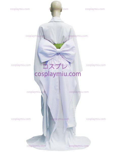 Bleach Rukia Kuchiki s Zanpakuto Sode ingen Shirayuki Cosplay kostym