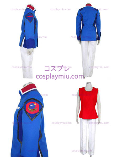 Kira Yamato Earth GUMDA armé enhetlig kostym