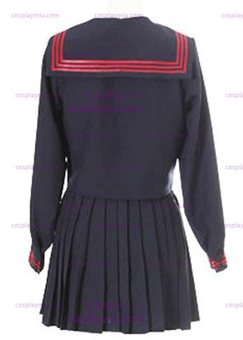 Deep Blue Långärmat Sailor skoluniform