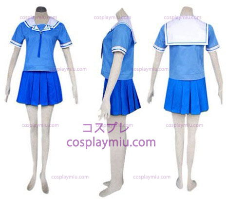 Azumanga Daioh Shool Uniform (sommar) Cosplay Dräkter