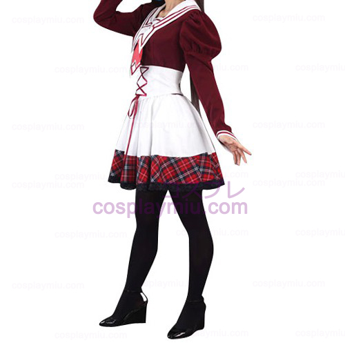 Skolan Girl Uniform cosplay dräkt
