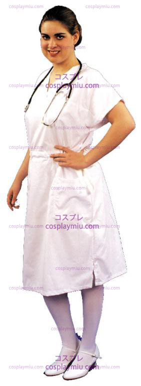 Sjuksköterska Scrub Dress Adult kostym