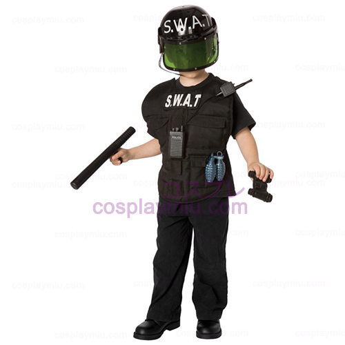 S.W.A.T. Officer Child Kostymer Kit