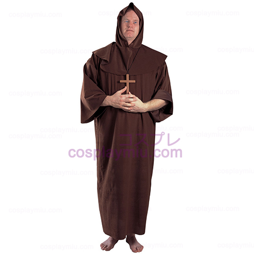 Monk Vuxen Plus kostym