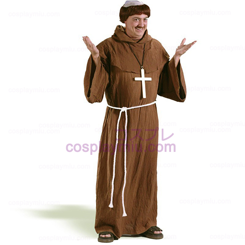 Medieval Monk Adult kostym