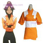 Bleach Yoruichi Shihouin Orange Cosplay Kostymer