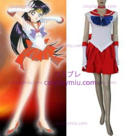 Sailor Moon Raye Hino Kvinnor Cosplay Kostym