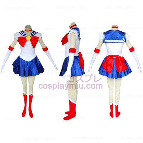 Sailor Moon Serena Tsukino Cosplay Kostym