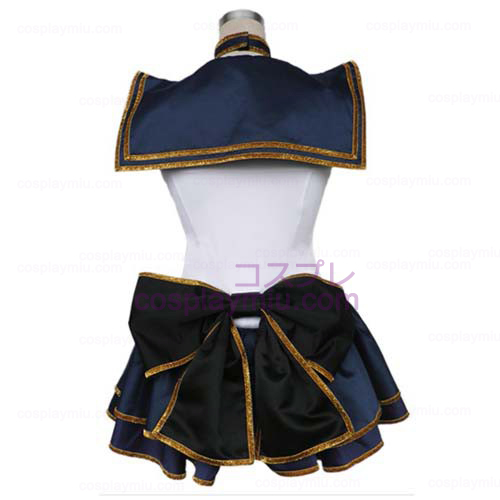 Sailor Moon Meiou Setsuna Bomull Polyester Cosplay Kostym
