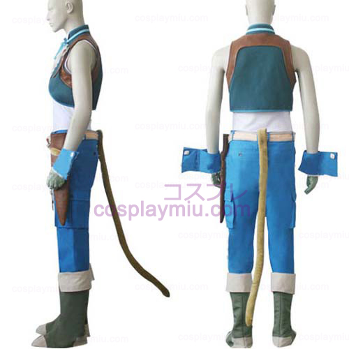 Final Fantasy IX Zidane Tribal Cosplay Kostym
