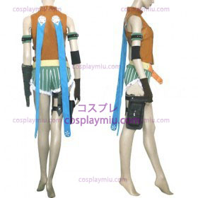 Final Fantasy X Rikku Kvinnor Cosplay Kostym