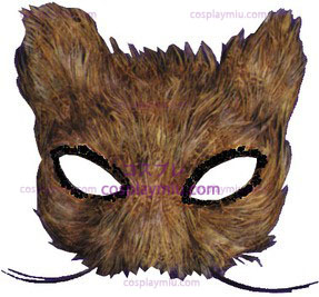 Mask Cat Fjäder Natural