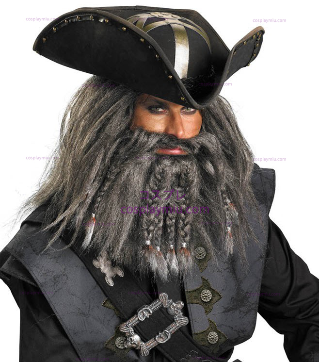 Deluxe Blackbeard Hatt