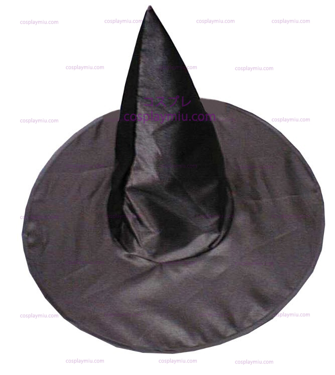 Deluxe Satin Witch Hatt