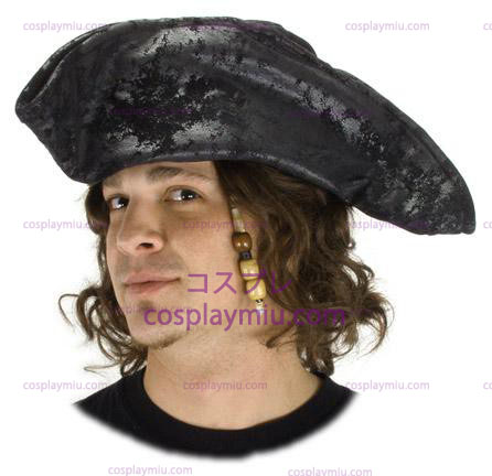 Gamla Pirate Svart Vuxen Hatt