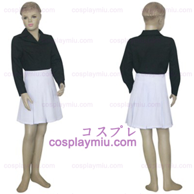 Vampire Knight Day Class Girl Kurosu Yuuki Kids Cosplay Kostym