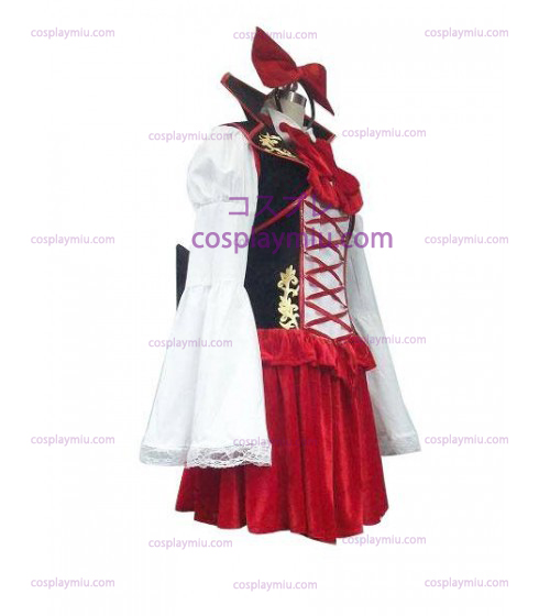Vocaloid Kagamine Len Black och Red Classic Cosplay Kostym