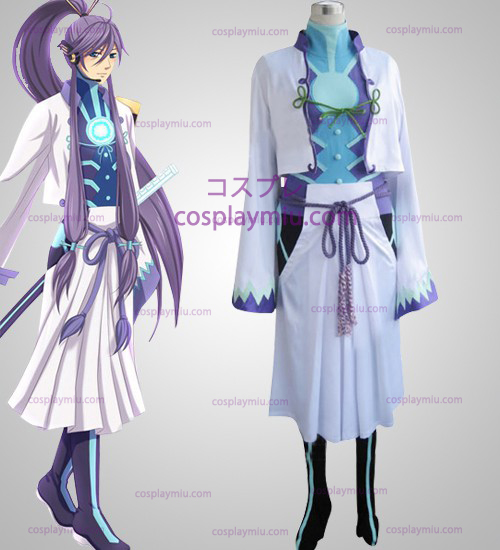 Vocaloid Kamui Gackpoid Cosplay Dräkter - White Edition