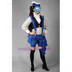 The Second Kuroshitsuji Ciel Phantomhive Cosplay kostym