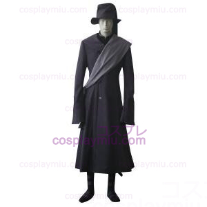 Black Butler Kuroshitsuji Undertaker Cosplay Kostym