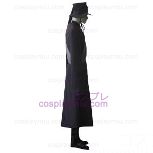 Black Butler Kuroshitsuji Undertaker Cosplay Kostym