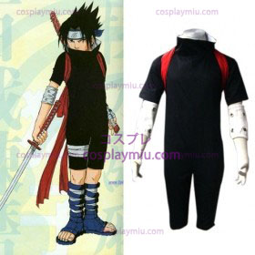 Naruto Shippuden Sasuke Cosplay kostym