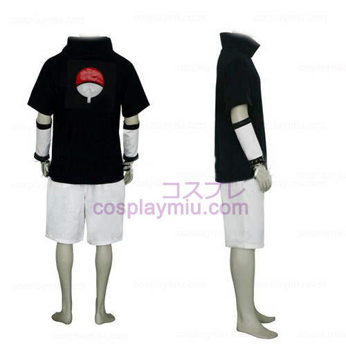 Naruto Sasuke Uchiha Cosplay kostym