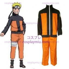 Naruto Shippuden Uzumaki Cosplay kostym